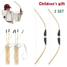 Archery Wooden Bow and Arrow