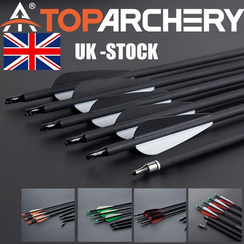 12pk archery carbon arrows - archery,