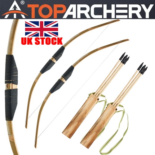 Archery wooden bow - archery, set